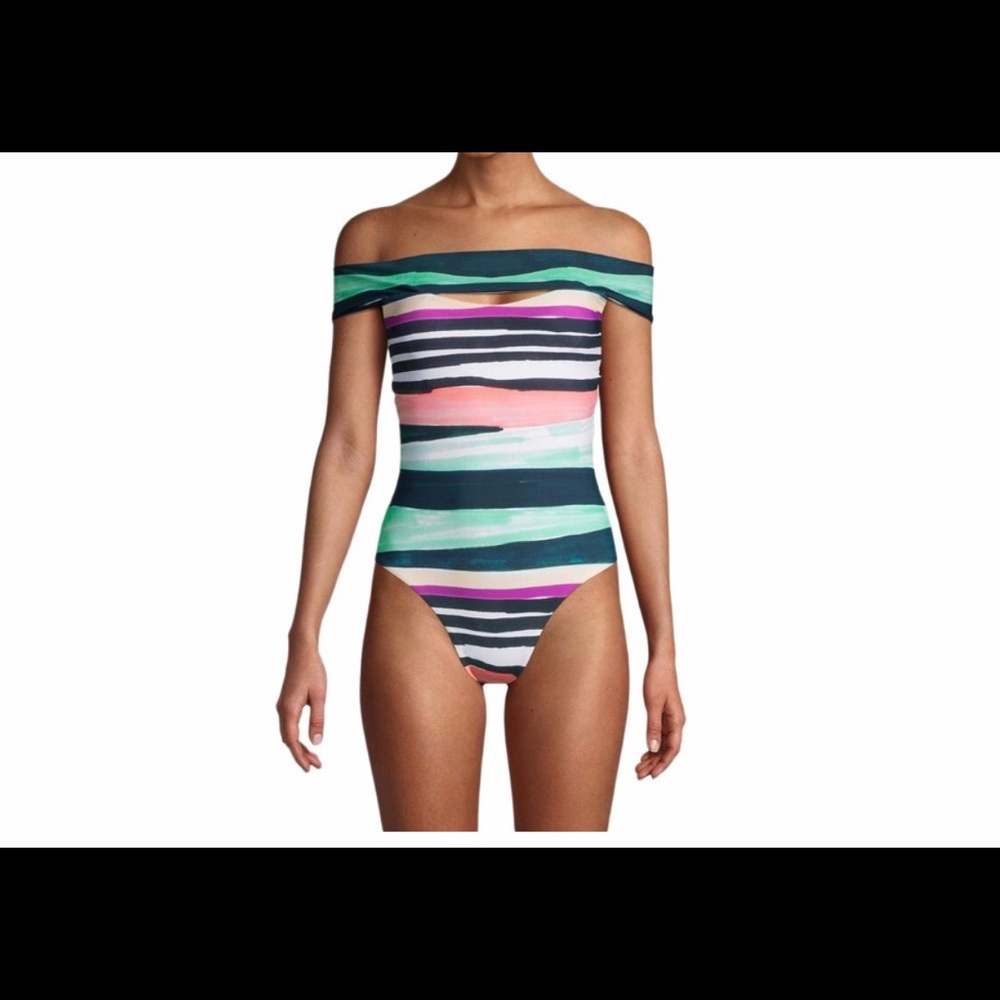 NWT Red Carter one piece bathing suit